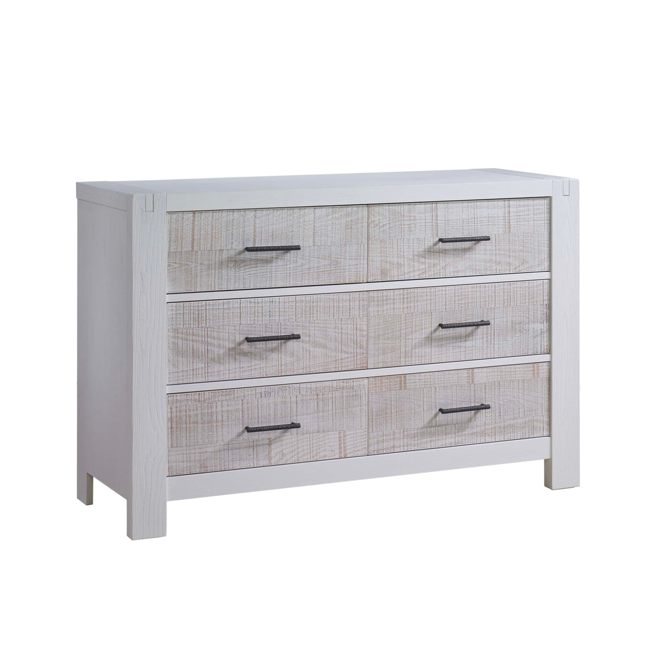 Natart Rustico Moderno Double Dresser