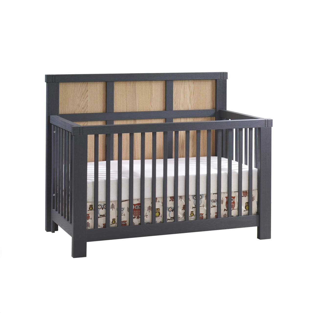 Natart Rustico Moderno 5-in-1 Convertible Crib