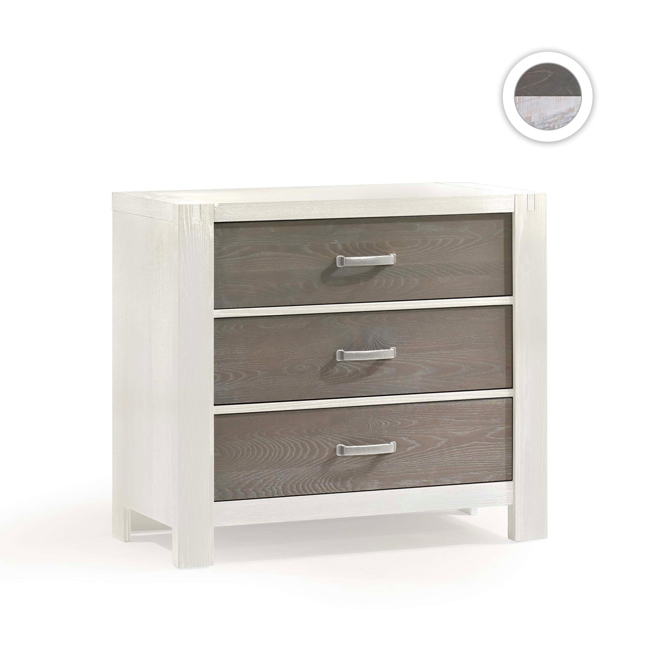 Natart Rustico Moderno 3 Drawer Dresser