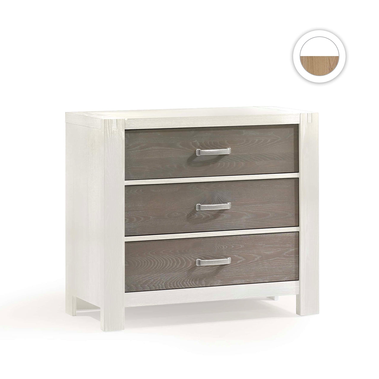 Natart Rustico Moderno 3 Drawer Dresser