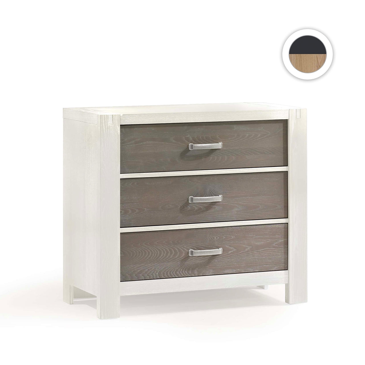 Natart Rustico Moderno 3 Drawer Dresser