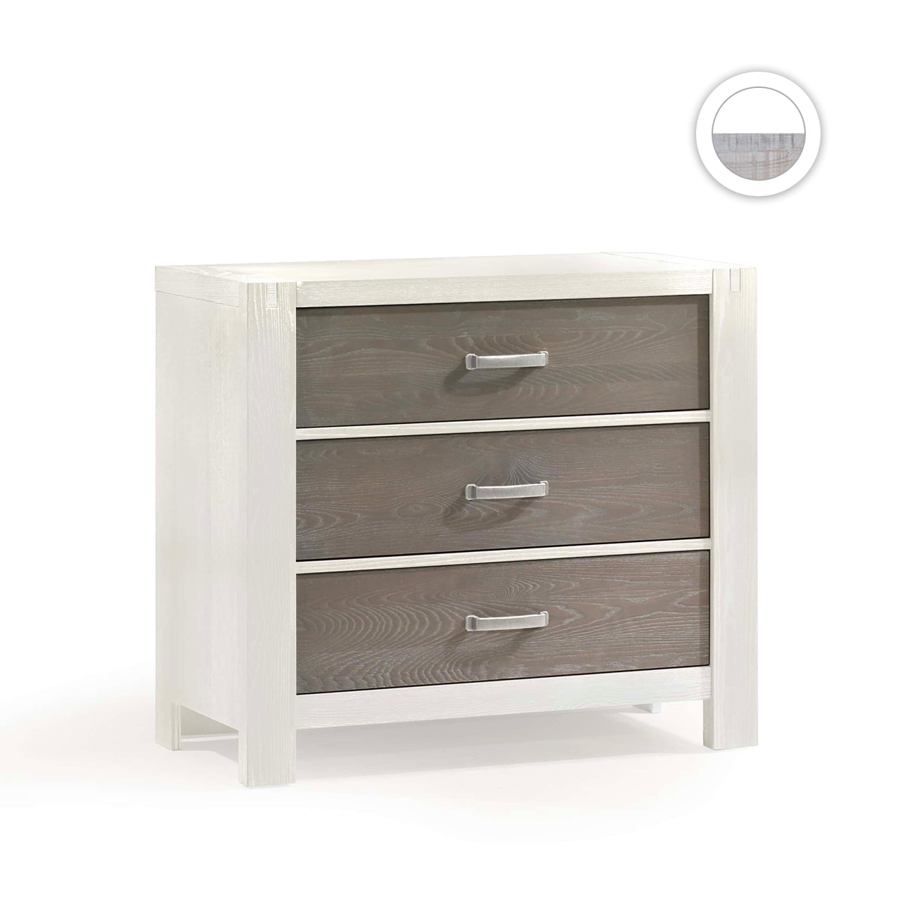 Natart Rustico Moderno 3 Drawer Dresser