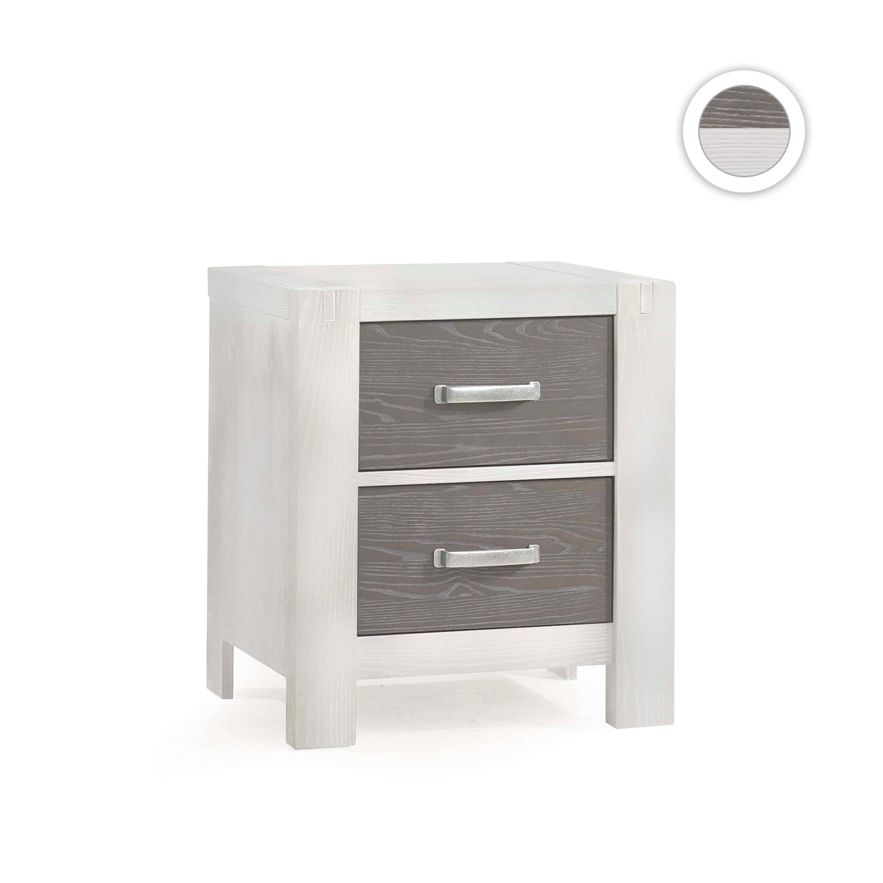 Natart Rustico Moderno Nightstand