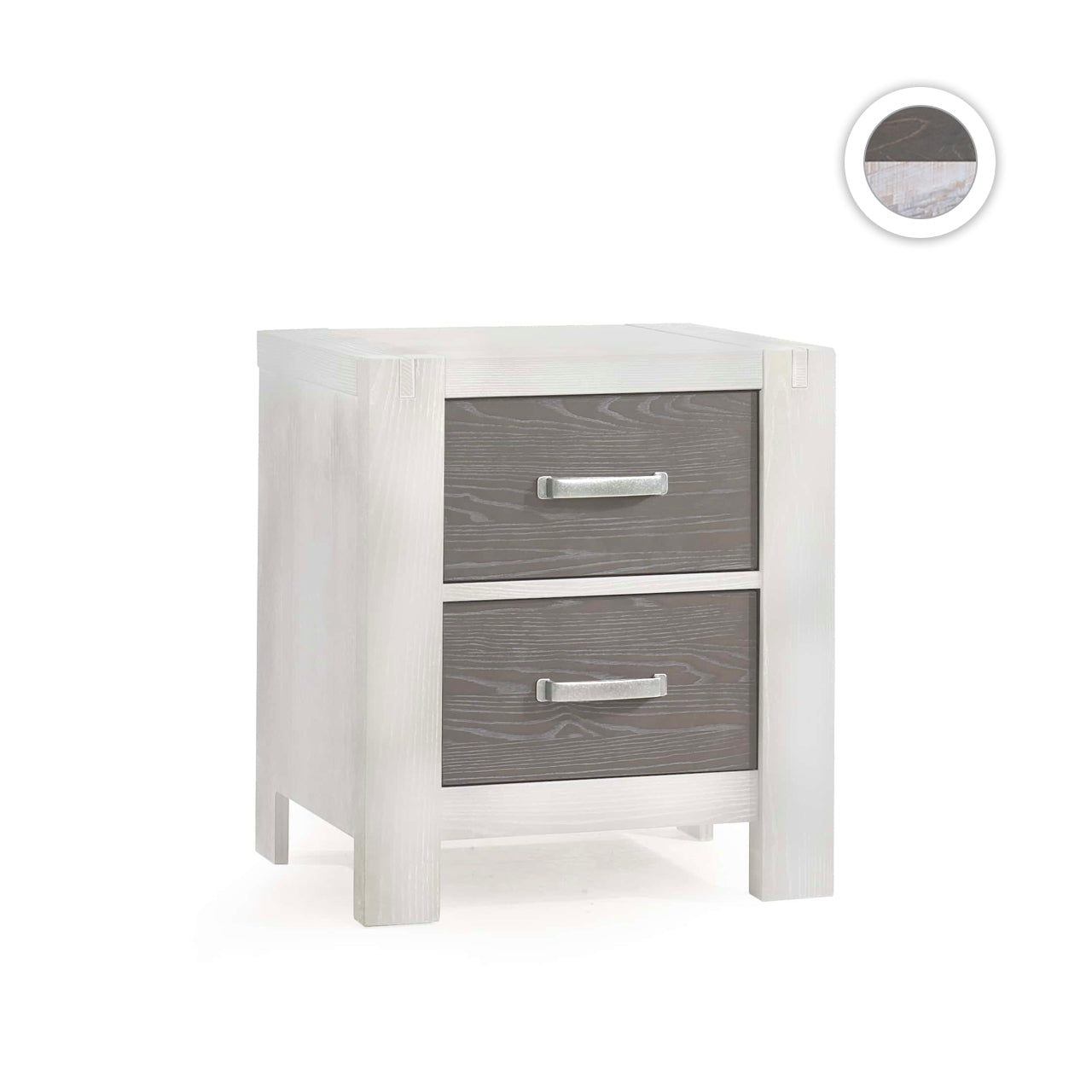 Natart Rustico Moderno Nightstand