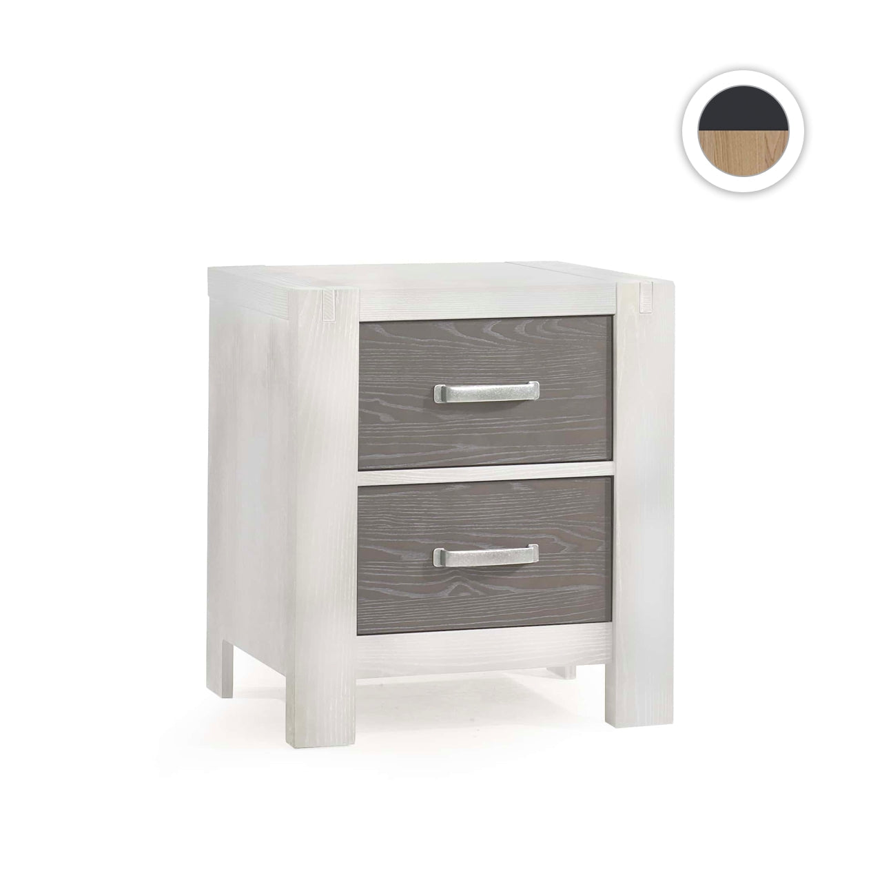 Natart Rustico Moderno Nightstand