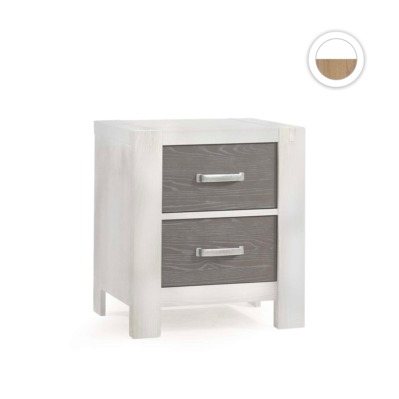 Natart Rustico Moderno Nightstand
