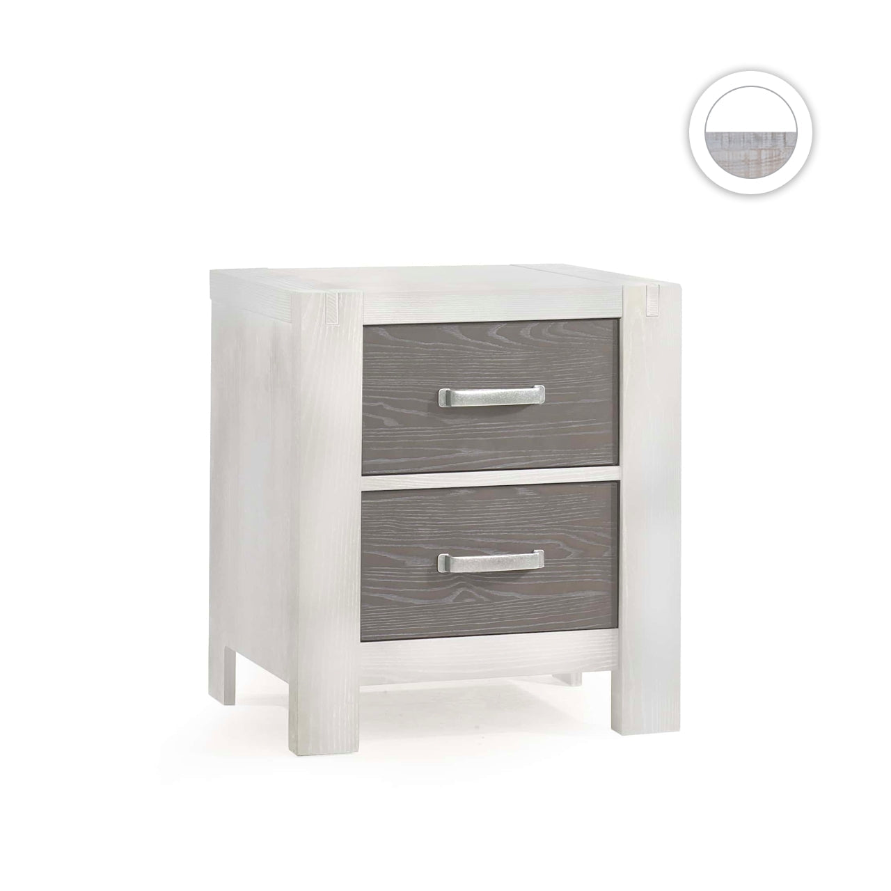 Natart Rustico Moderno Nightstand