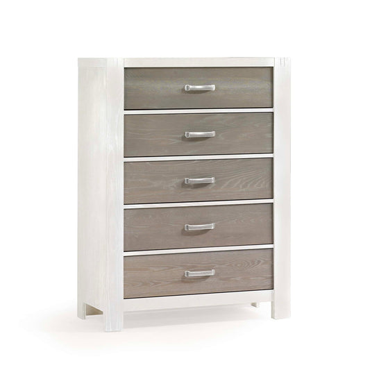 Natart Rustico Moderno 5 Drawer Dresser
