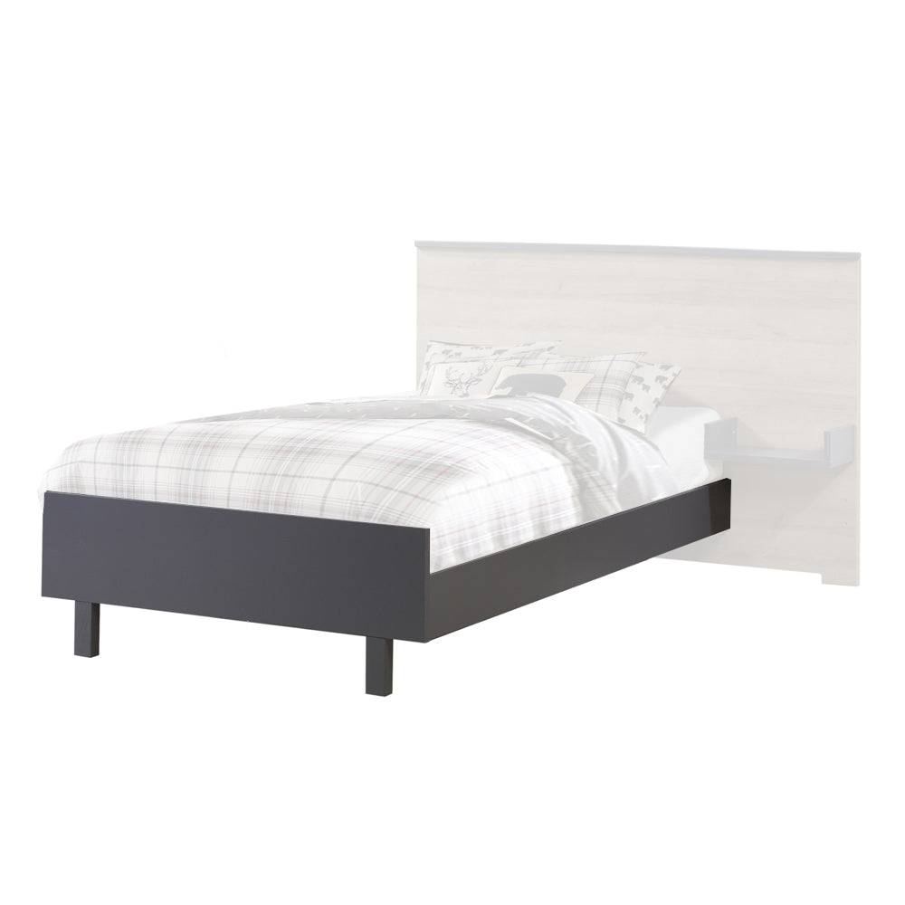 Tulip Twin Bed Conversion Rail Kit and Low Profile Footboard for Metro/Urban