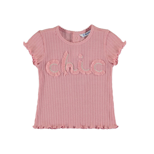 Mayoral S/s t-shirt - Tulip Rose (1032)