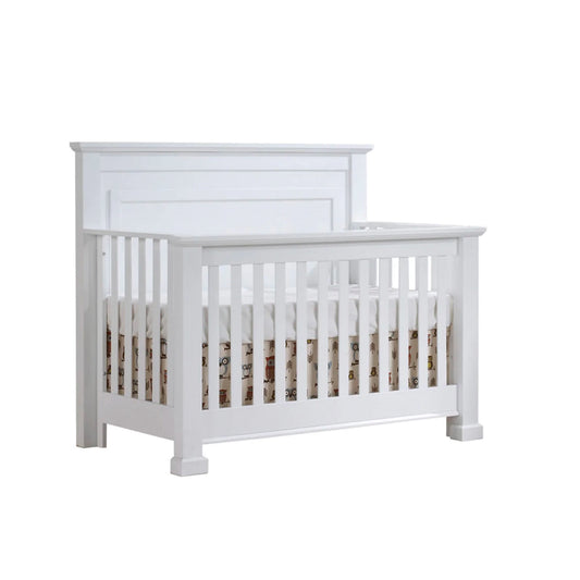 Natart Taylor 5-in-1 Convertible Crib White