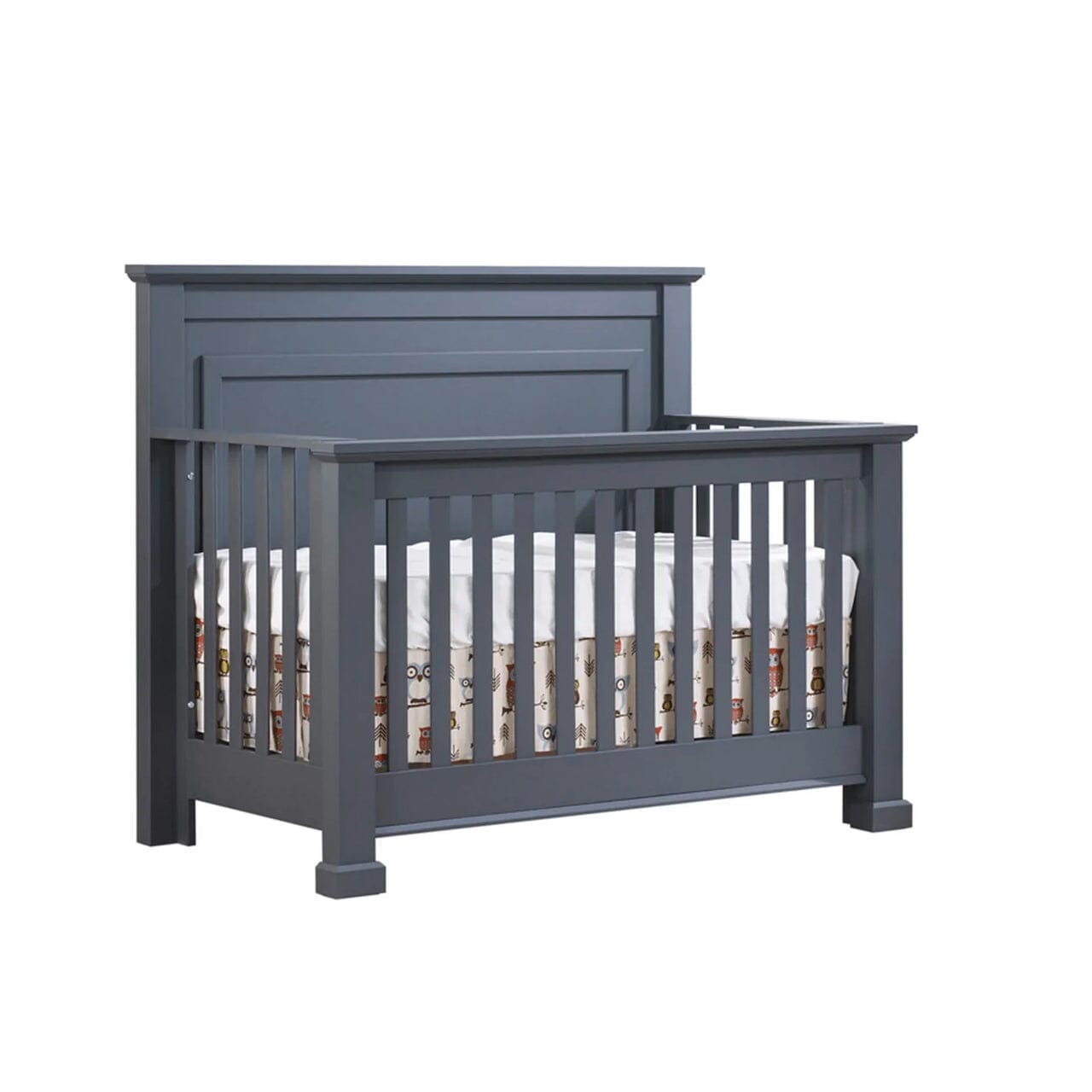 Natart Taylor 5-in-1 Convertible Crib Graphite