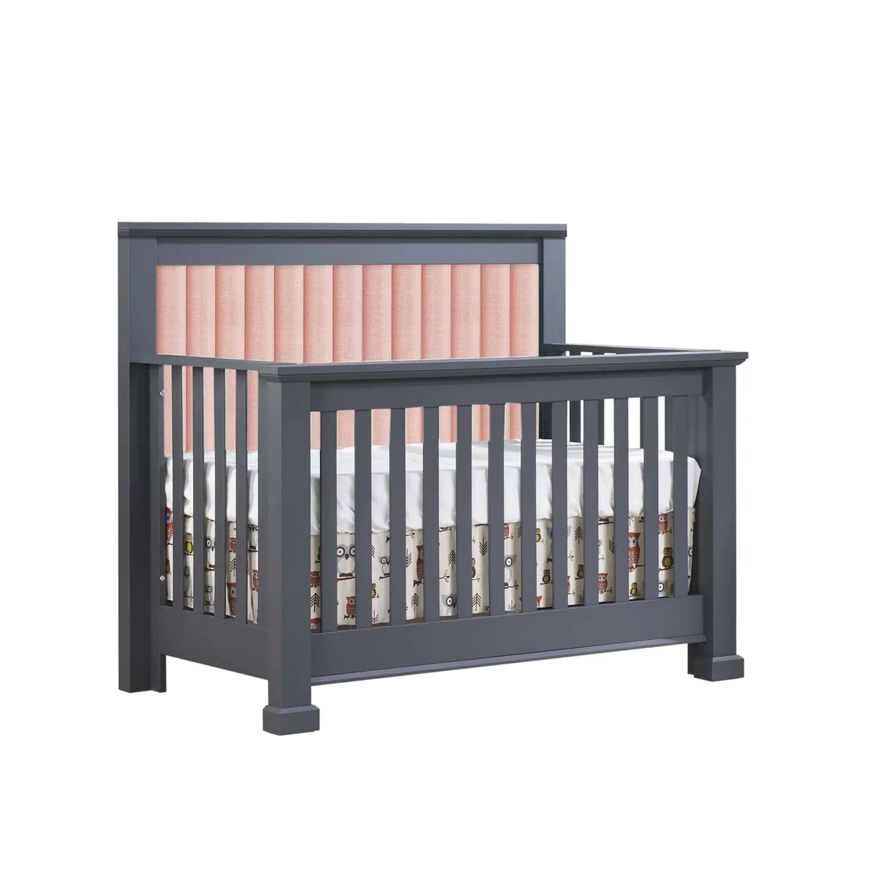 Natart Taylor 5-in-1 Convertible Crib Graphite