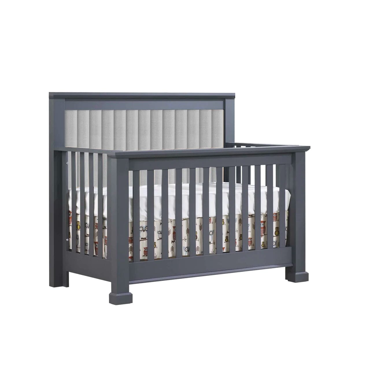 Natart Taylor 5-in-1 Convertible Crib Graphite